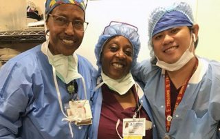 Nurses Smiling group shot