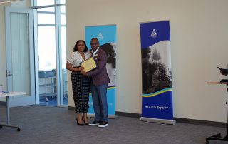 James Jackson with mentorship cohort 2024.