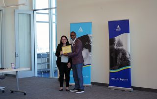 James Jackson with mentorship cohort 2024.