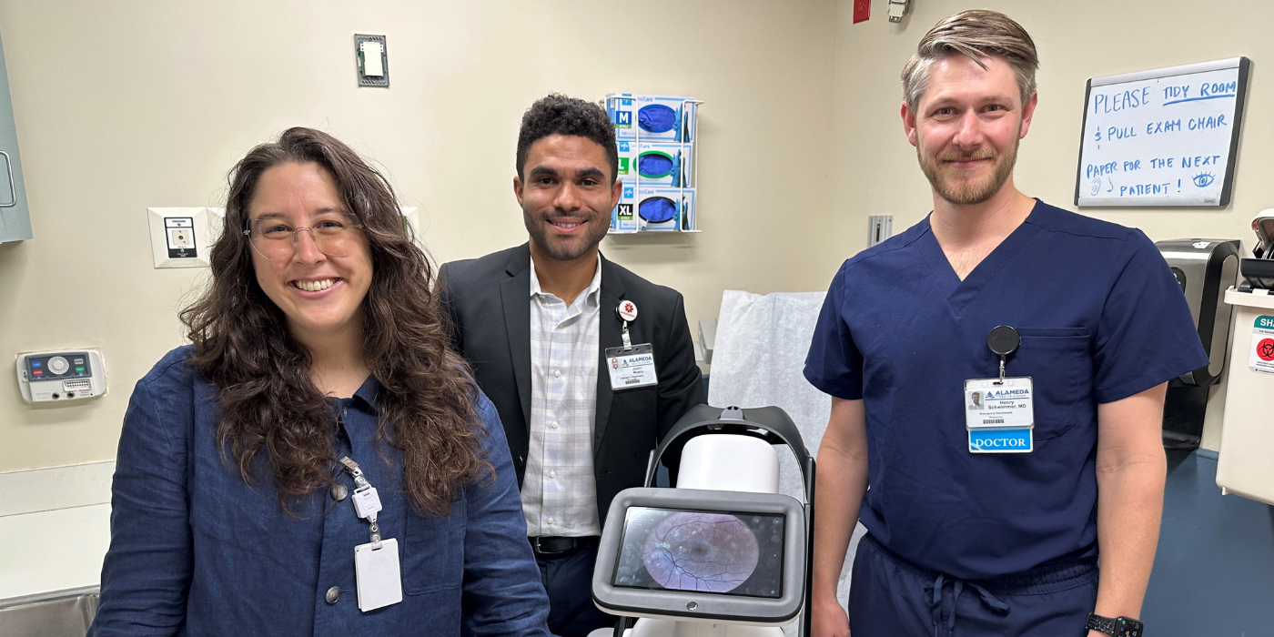 New retina cameras are helping ER department
